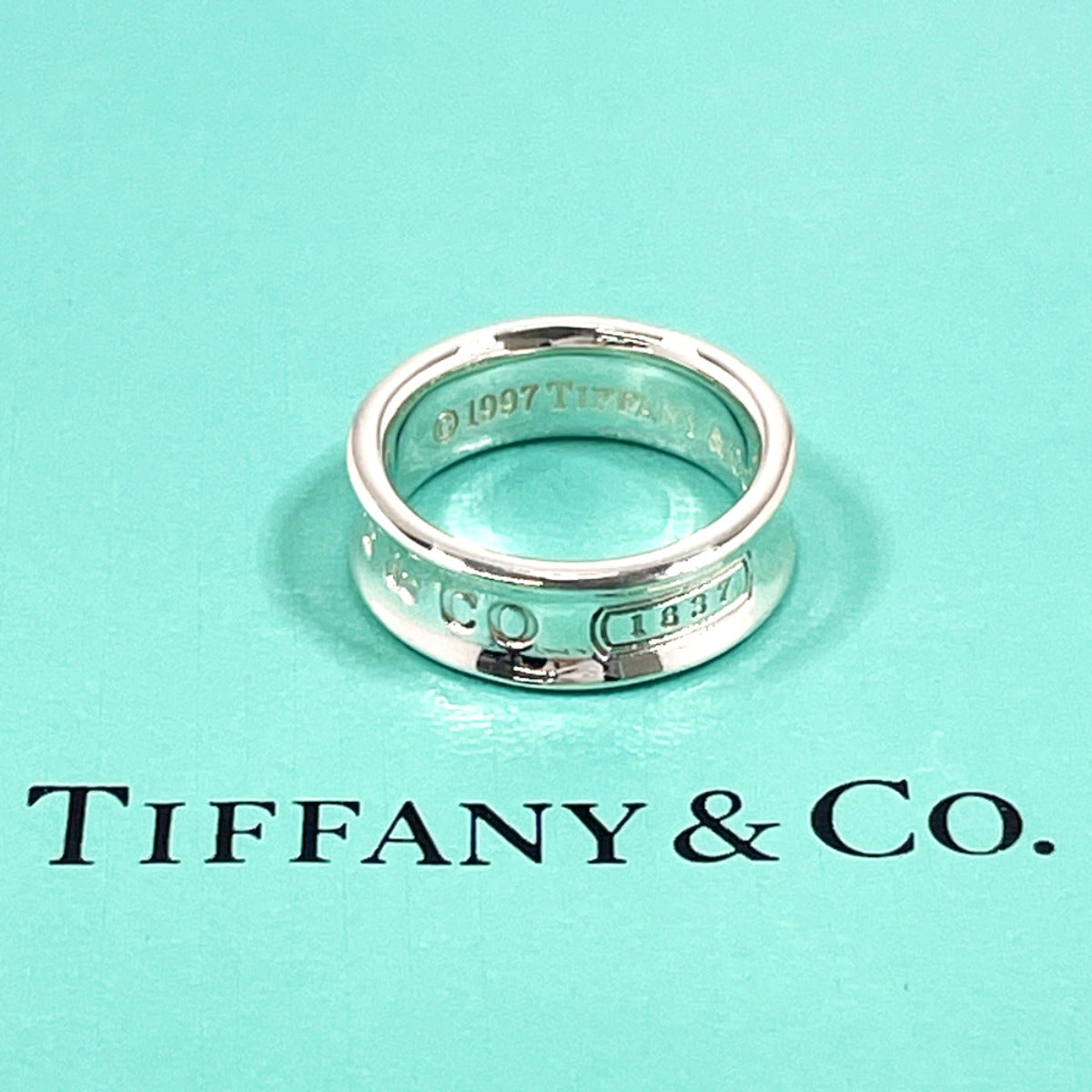 Tiffany & Co Silver 1837 Ring