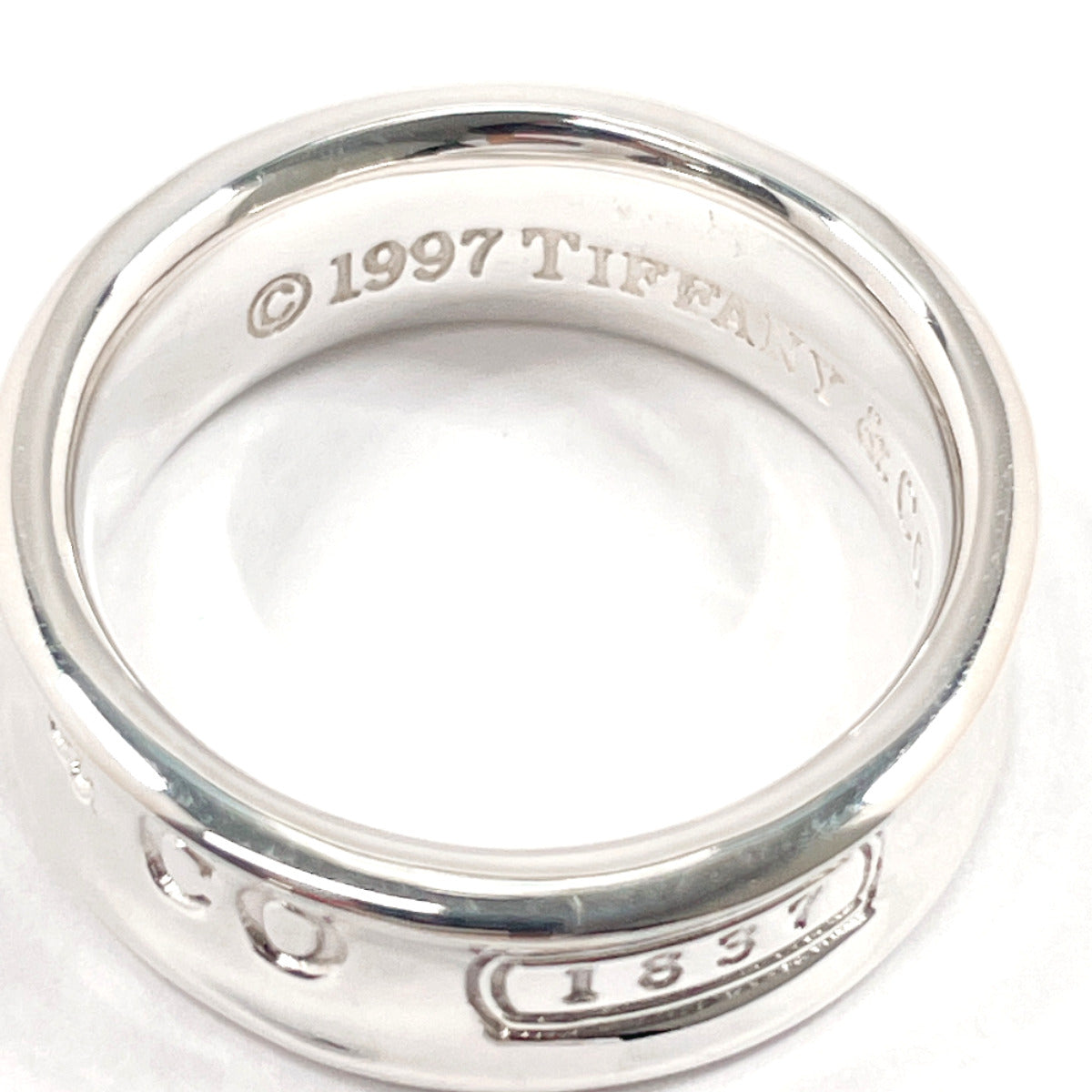 Tiffany & Co Silver 1837 Ring