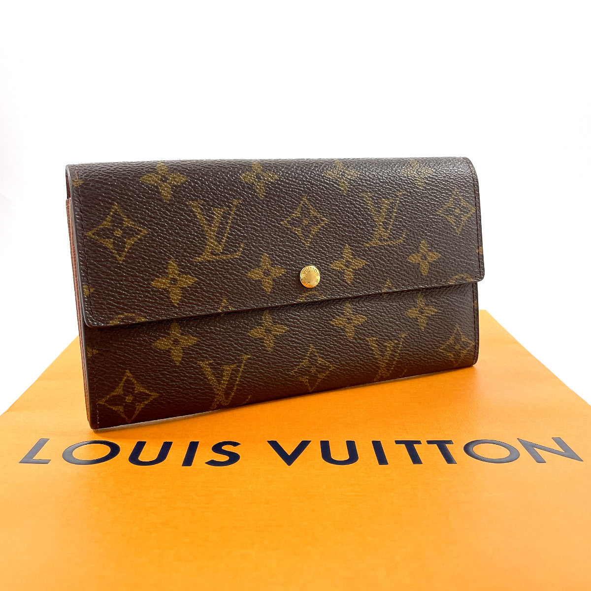 Louis Vuitton Monogram Canvas Long Wallet M61725