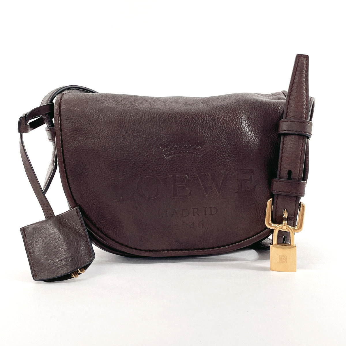 Loewe Leather Heritage Shoulder Bag