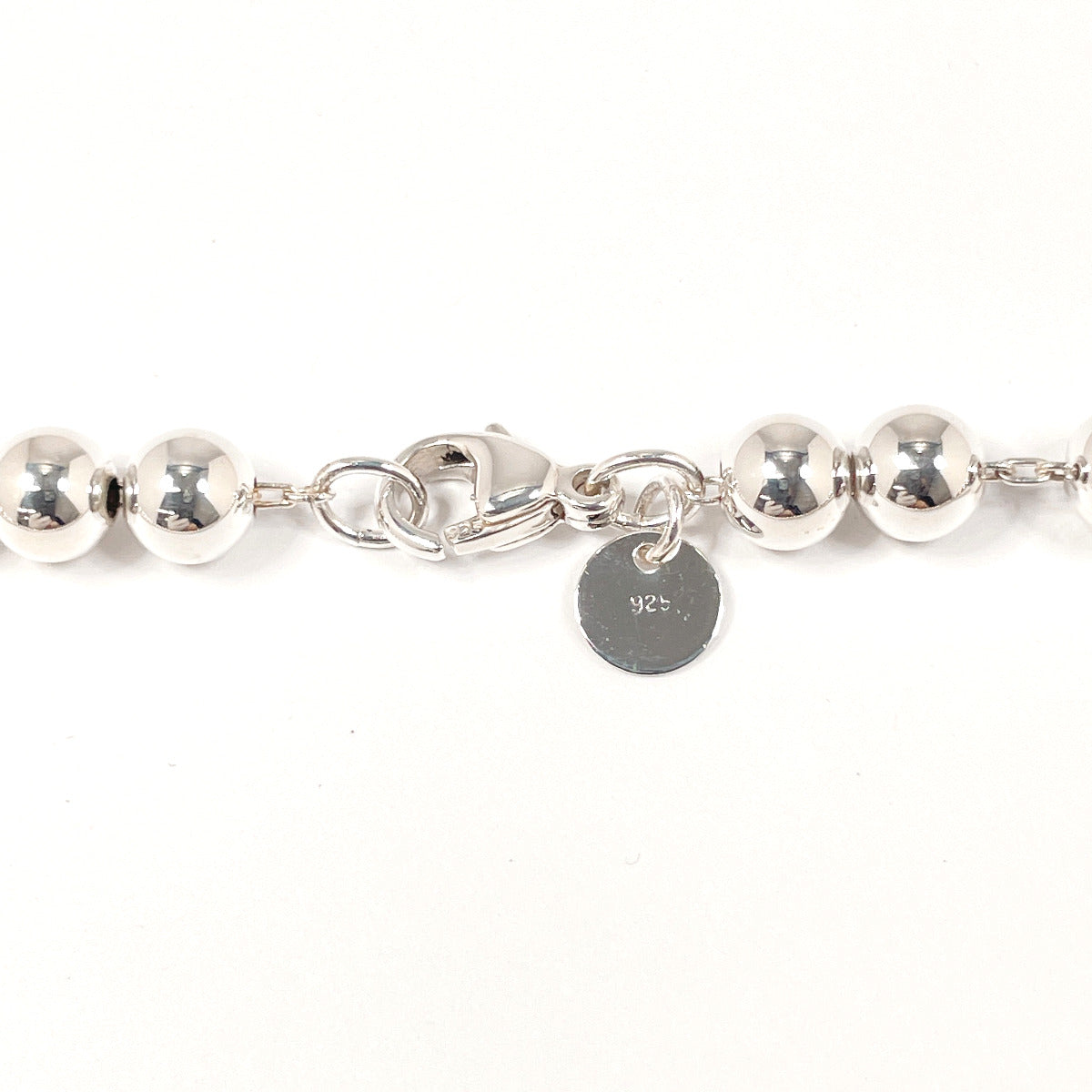 Tiffany & Co Silver Graduated Ball Necklace