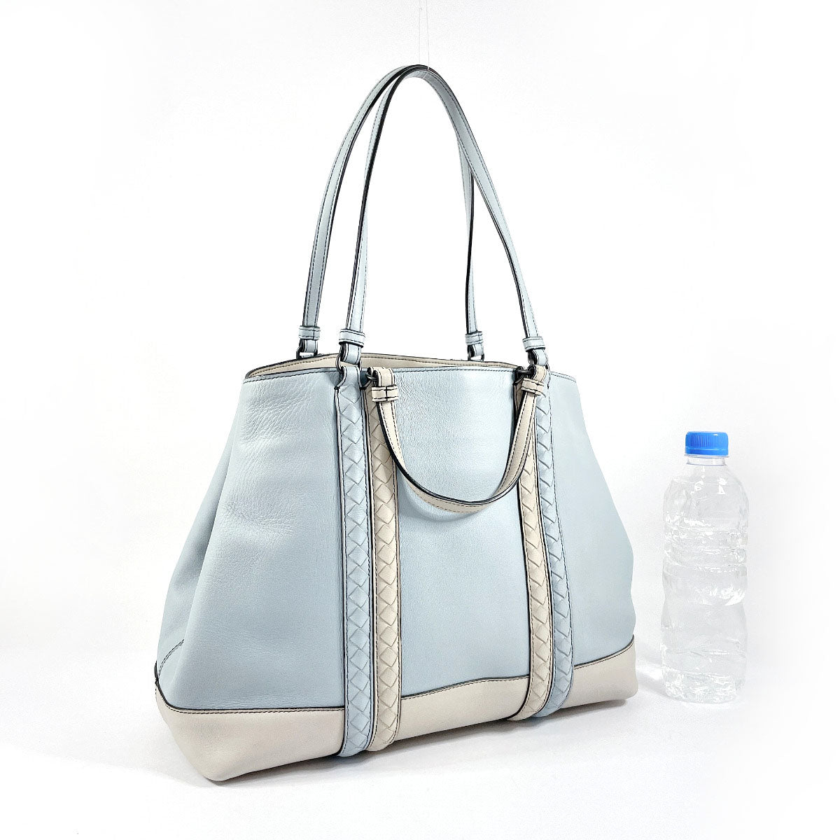 Bottega Veneta Leather Intrecciato 2WAY Handbag