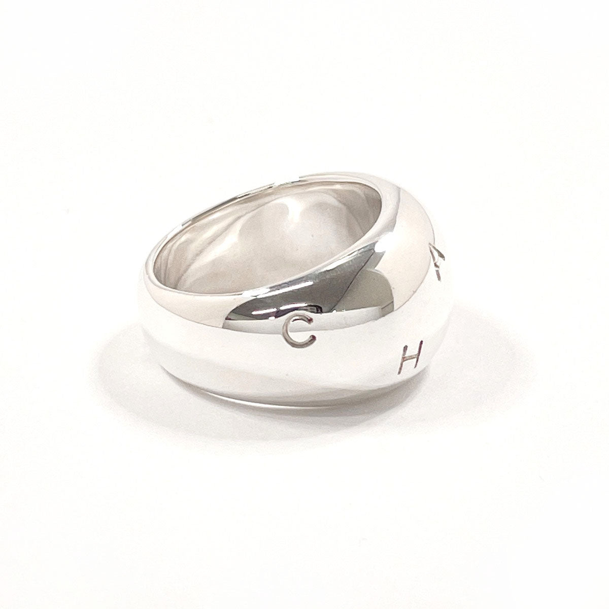 Chanel Silver 925 Logo Ring