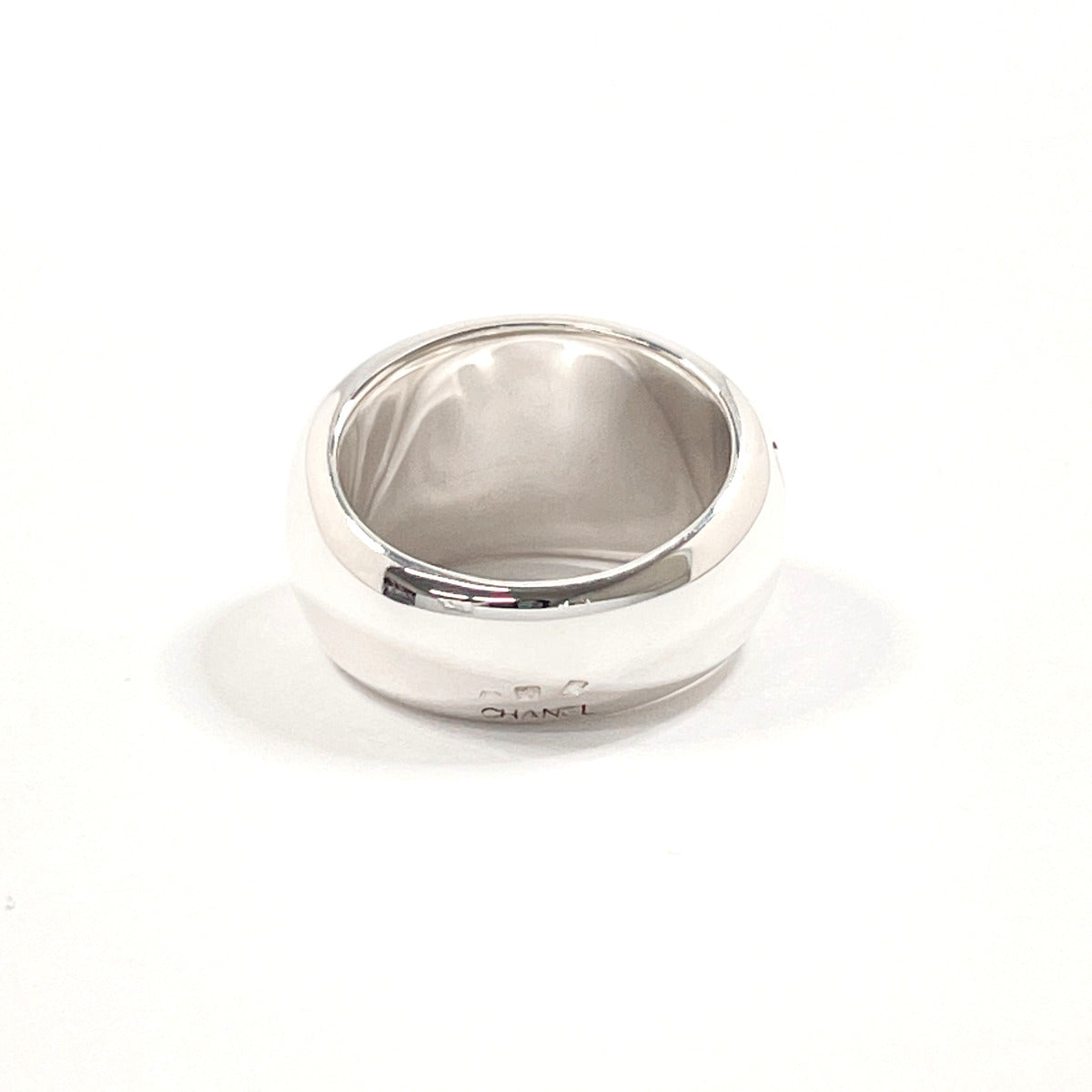 Chanel Silver 925 Logo Ring