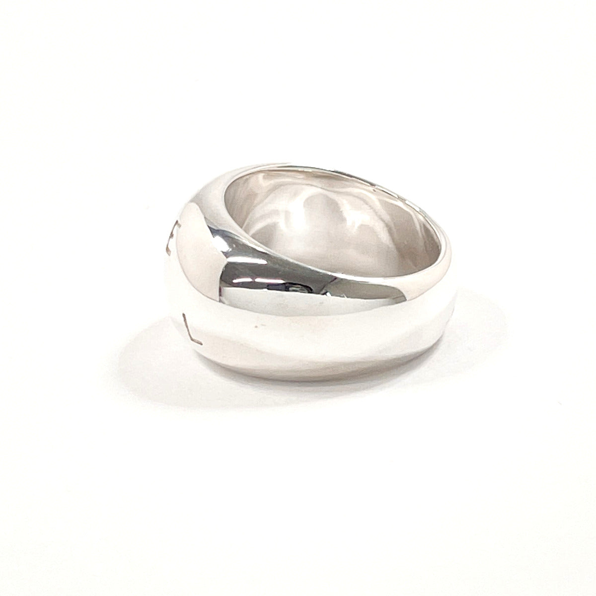 Chanel Silver 925 Logo Ring