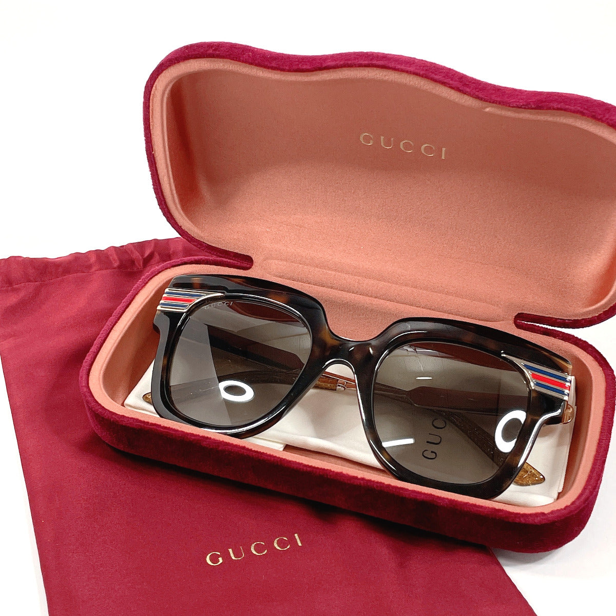 Gucci GG0281S Metal Sunglasses