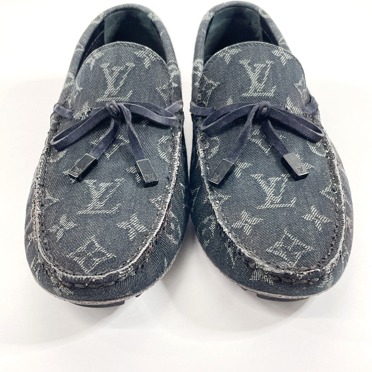 Louis Vuitton Monogram Denim Loafers 1ABF5H