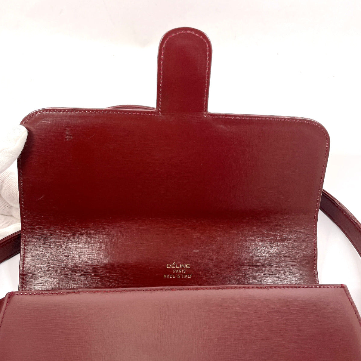 Celine Vintage Leather Shoulder Bag