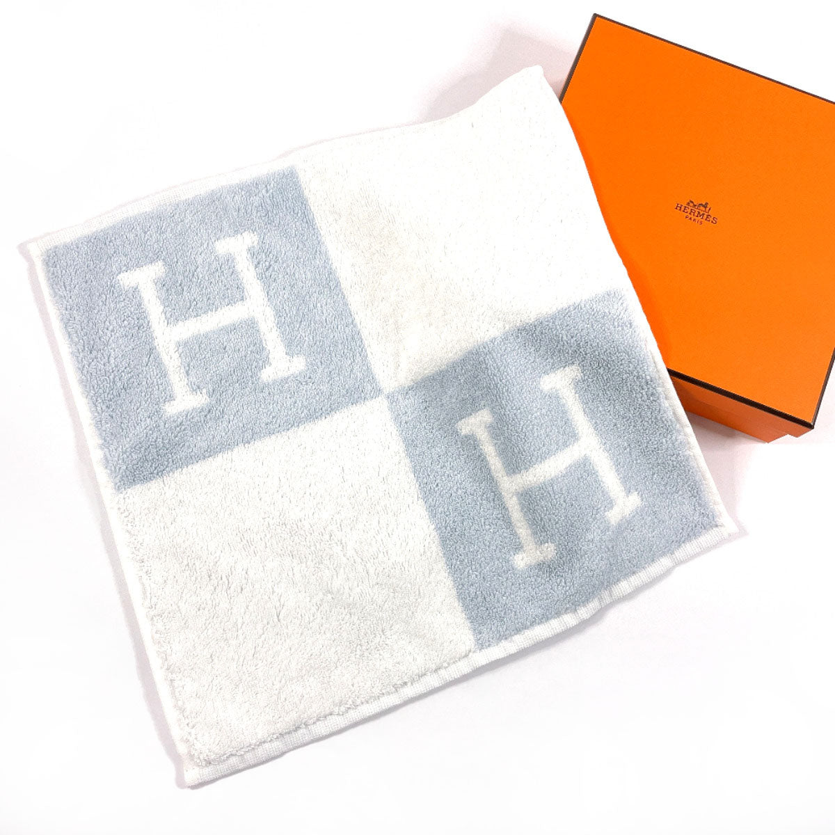 Hermes Avalon Cotton Towel Blue