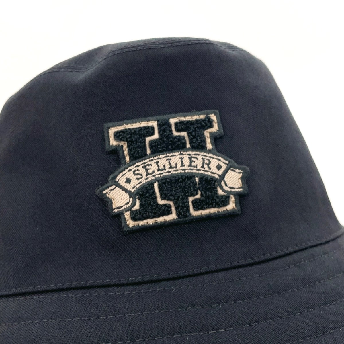 Hermes Cotton H Celerie Bucket Hat Black