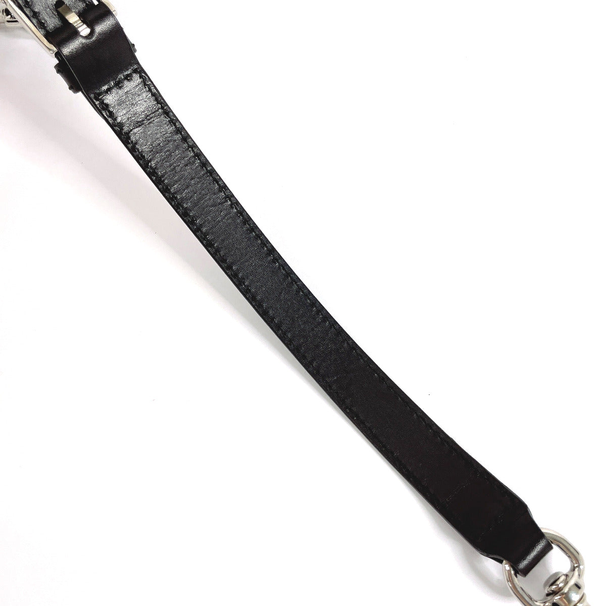 Gucci Leather Shoulder Strap Black