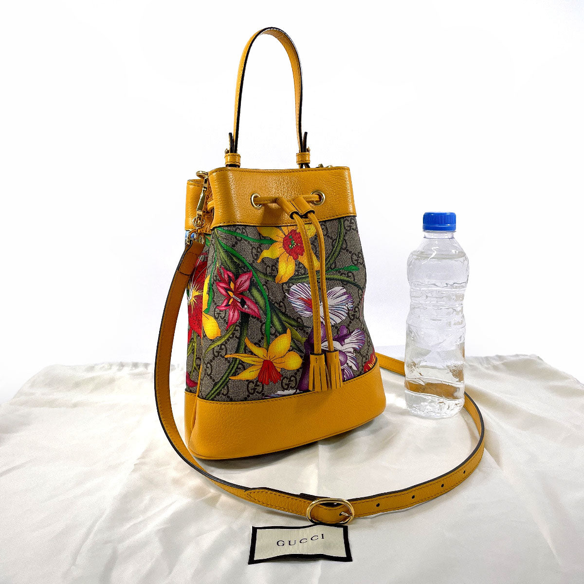 Gucci GG Flora Small Bucket Bag 2WAY