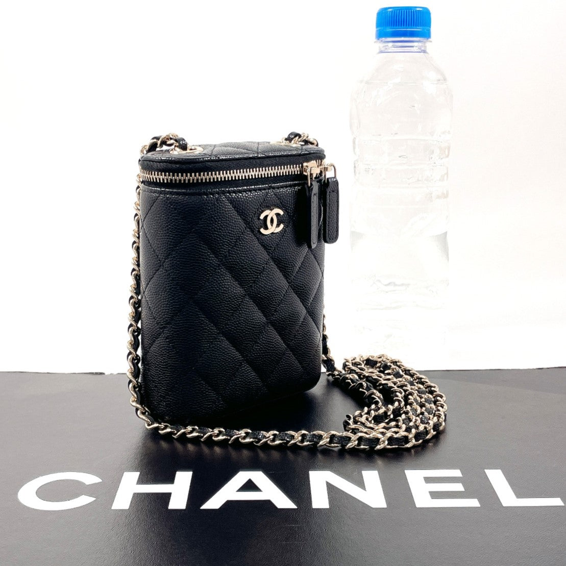 Chanel Matelasse Small Vanity Chain Bag