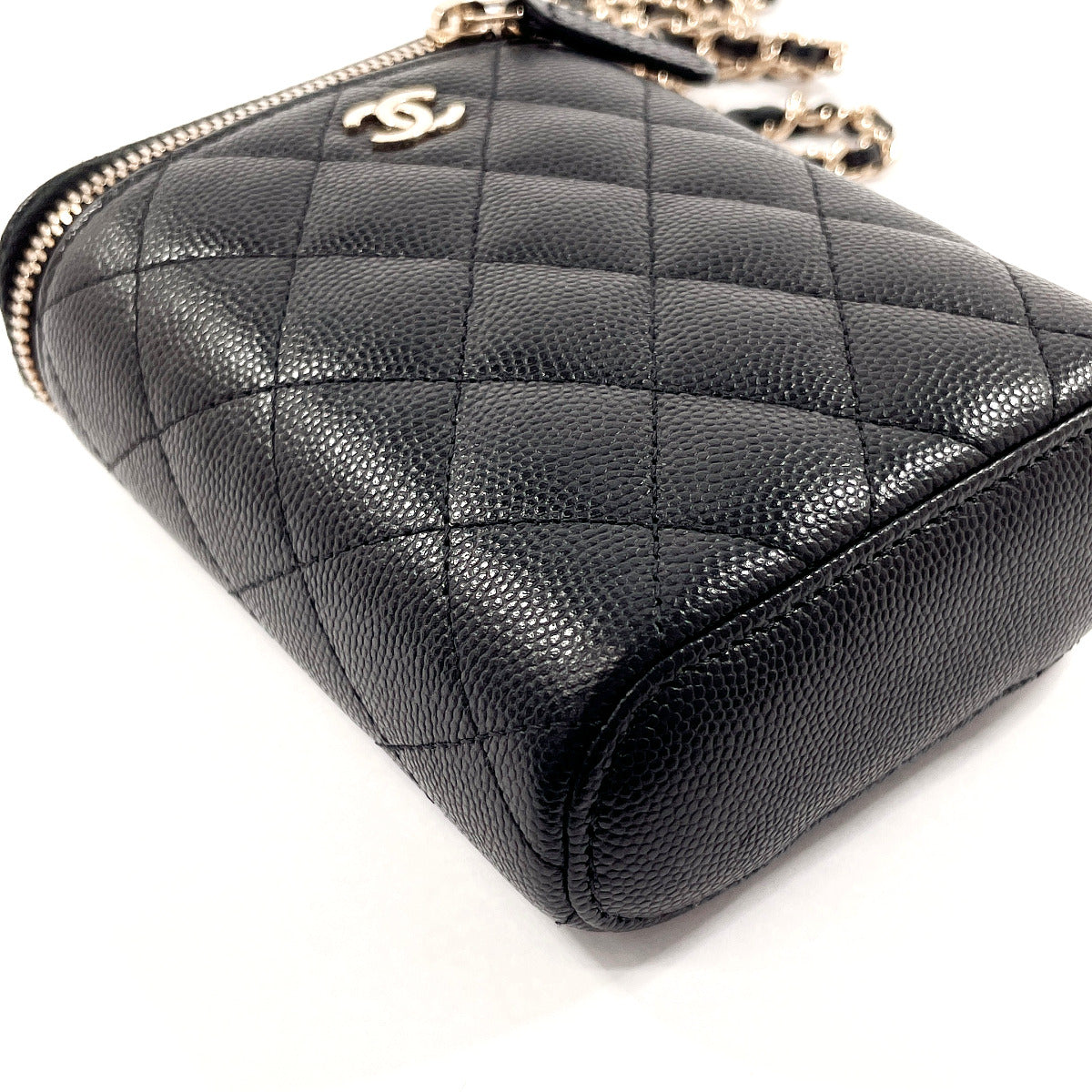 Chanel Matelasse Small Vanity Chain Bag