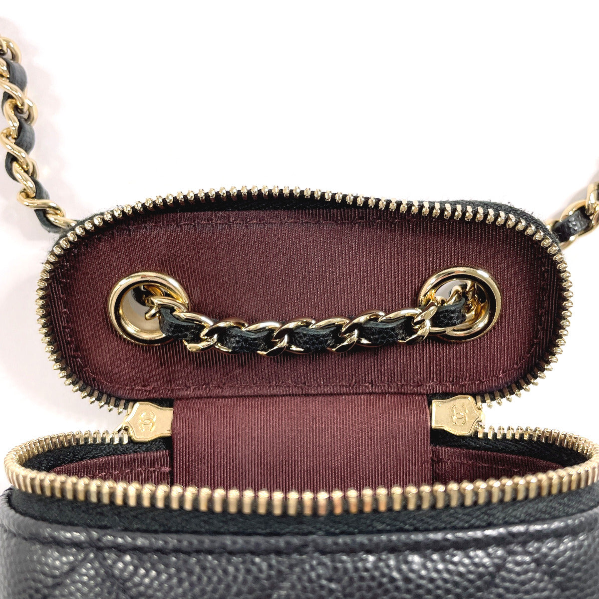 Chanel Matelasse Small Vanity Chain Bag