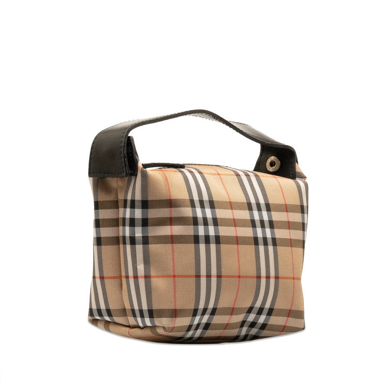 Burberry House Check Mini Handbag Canvas Handbag in Good condition