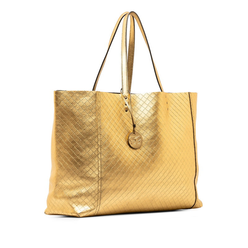 Bottega Veneta Intrecciomirage Tote Bag Leather Tote Bag in Excellent condition