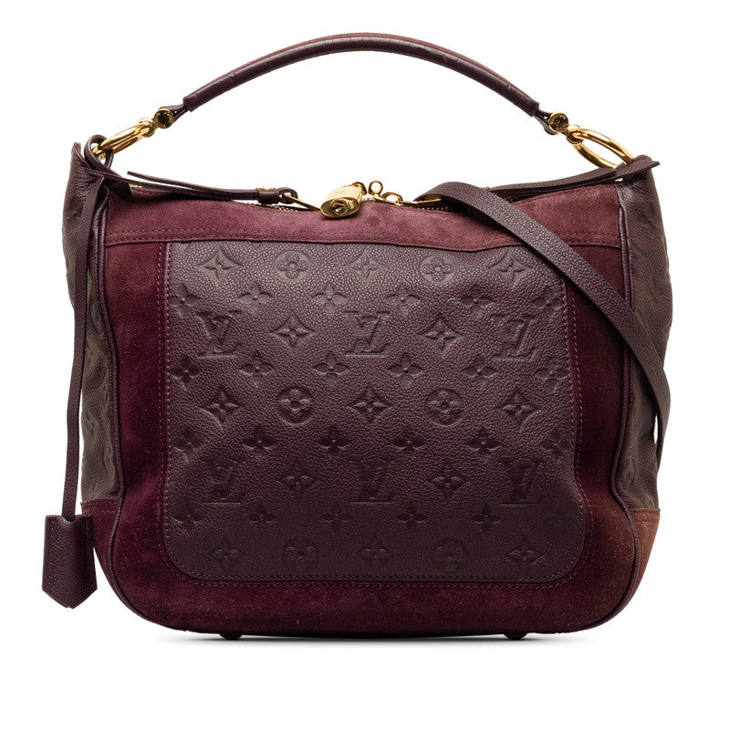 Louis Vuitton Audacieuse PM Leather Handbag M40583 in Good condition