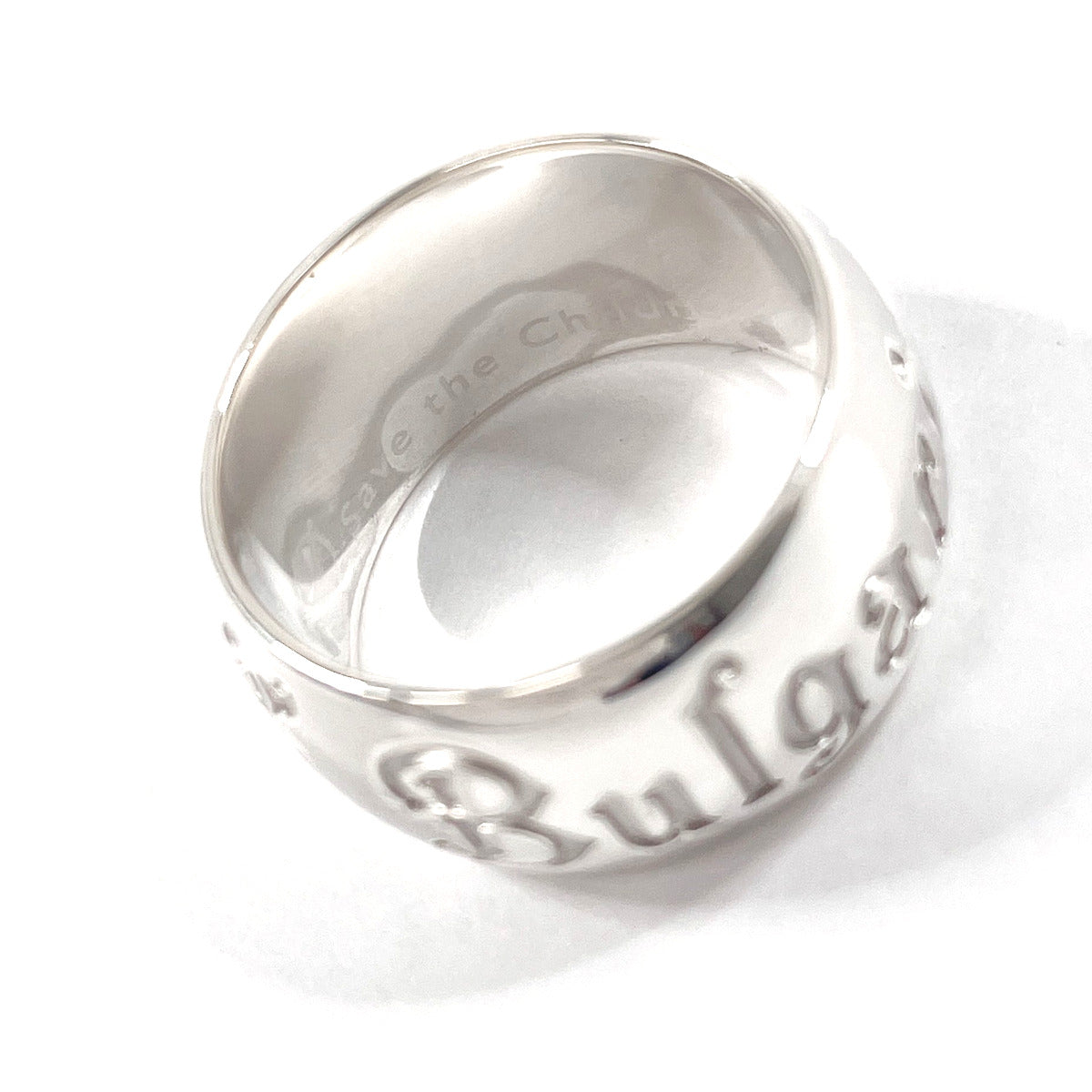 Bvlgari Silver 925 Charity Ring