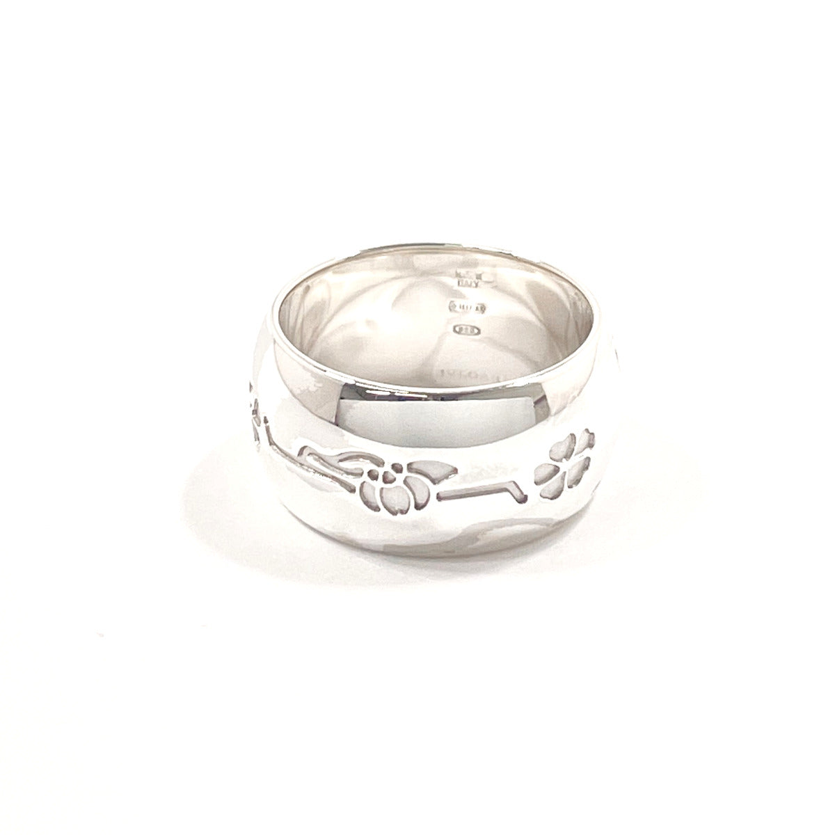 Bvlgari Silver 925 Charity Ring