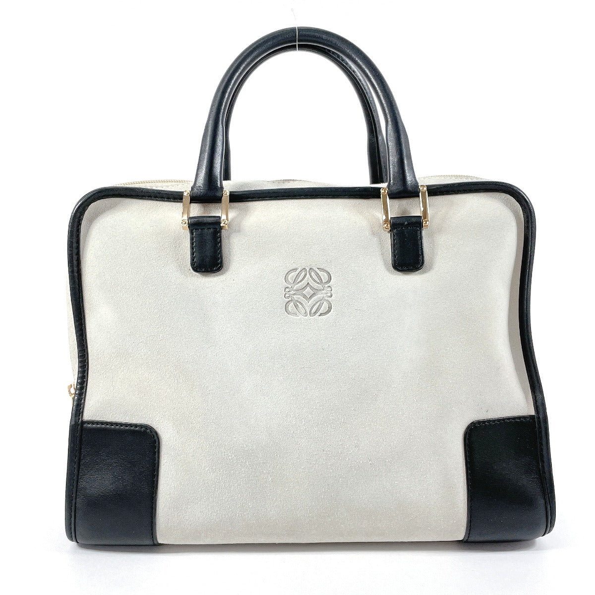 Loewe Suede Leather Amazona 32 Handbag