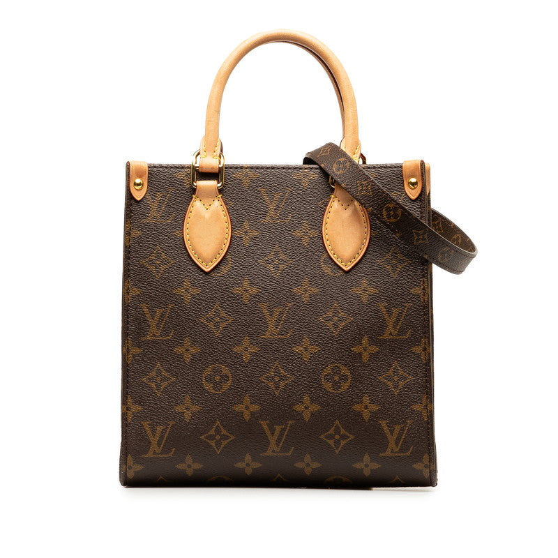 Louis Vuitton Sac Plat BB Canvas Tote Bag M45847 in Excellent condition