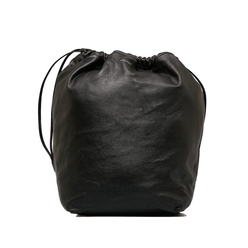 Yves Saint Laurent Leather Drawstring Handbag  Leather Handbag 551595 in Excellent condition