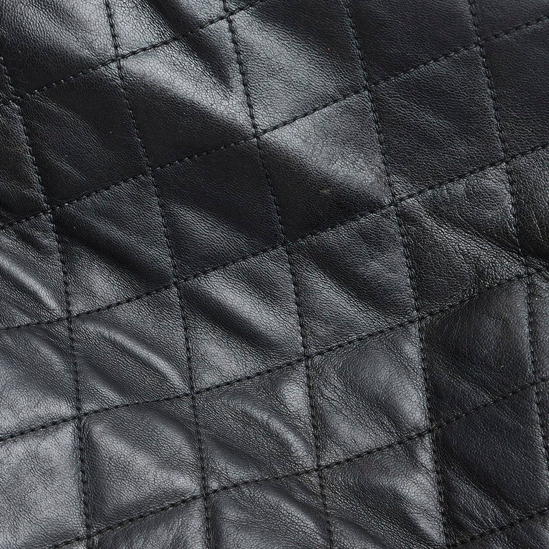 CC Quilted Leather Chain Shoulder Bag