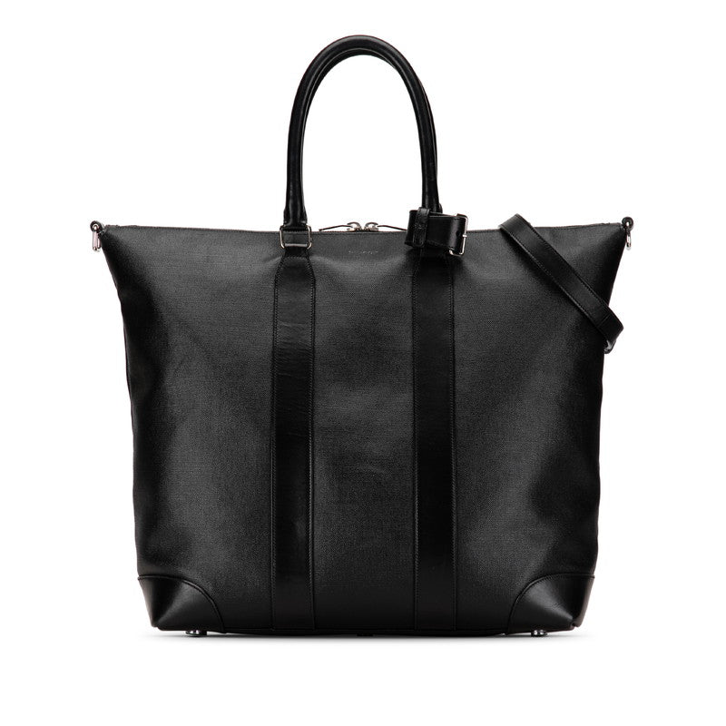 Yves Saint Laurent Leather Tote Bag  Canvas Shoulder Bag in Good condition