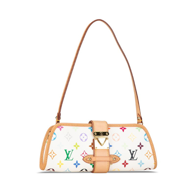 Louis Vuitton Shirley Canvas Shoulder Bag M40049 in Good condition