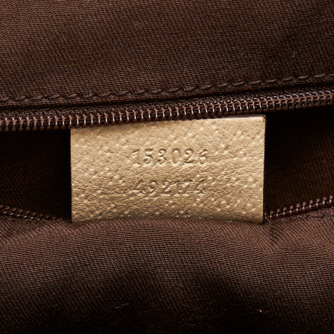 GG Canvas Abbey Pocket Handbag 153026