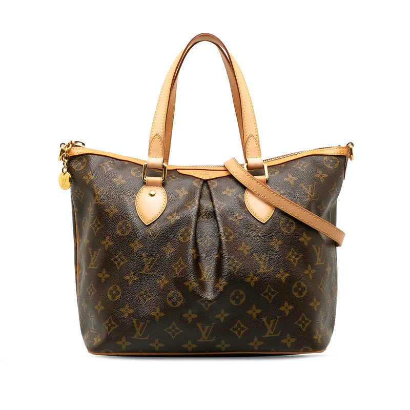 Louis Vuitton Palermo PM Canvas Shoulder Bag M40145 in Excellent condition