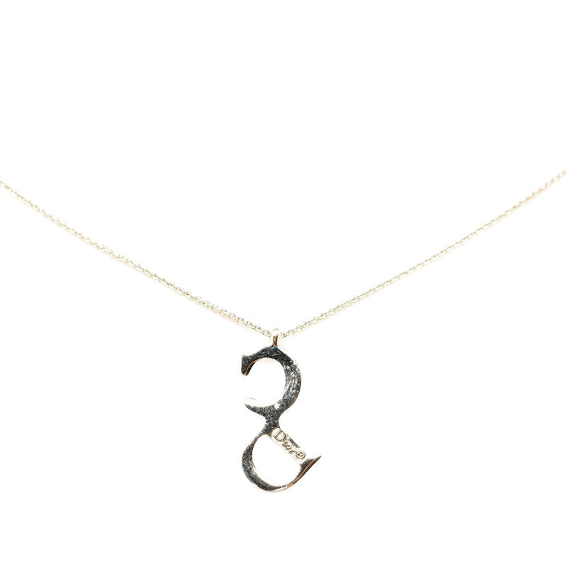 Dior CD Logo Necklace  Metal Necklace in Good condition
