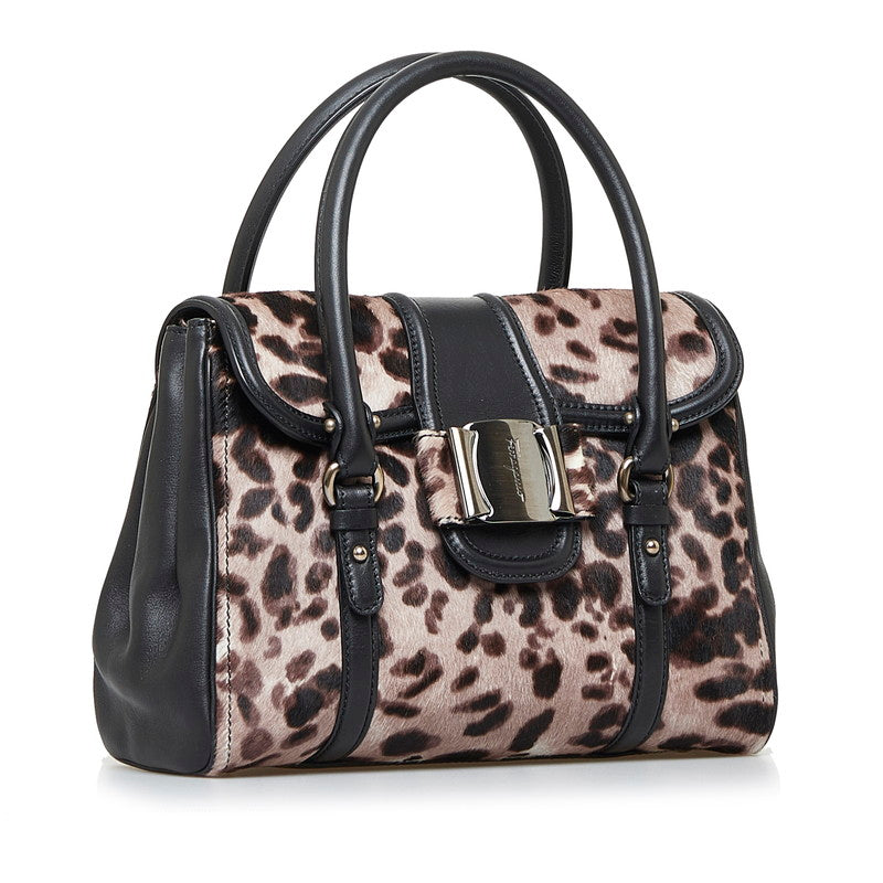 Leopard Leather Handbag EE-21 C119