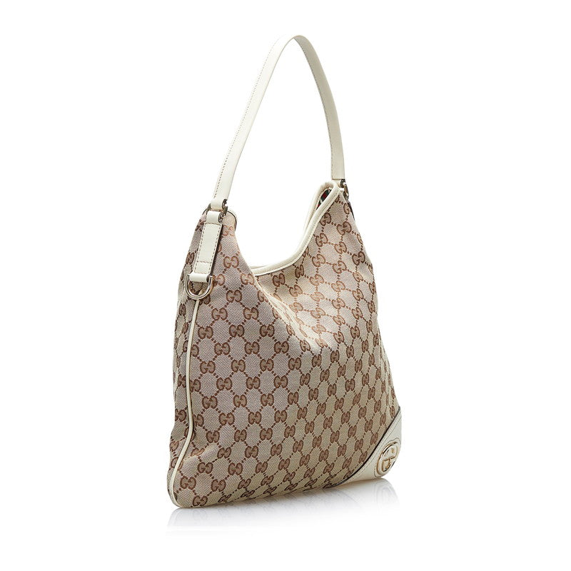 GG Canvas Britt Hobo Bag 169947