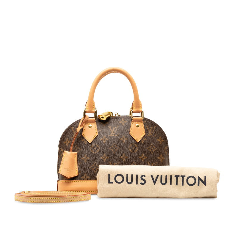 Louis Vuitton Monogram Alma BB  Canvas Handbag M53152 in Excellent condition