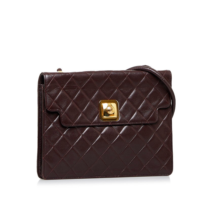 Quilted Leather Crossbody Bag