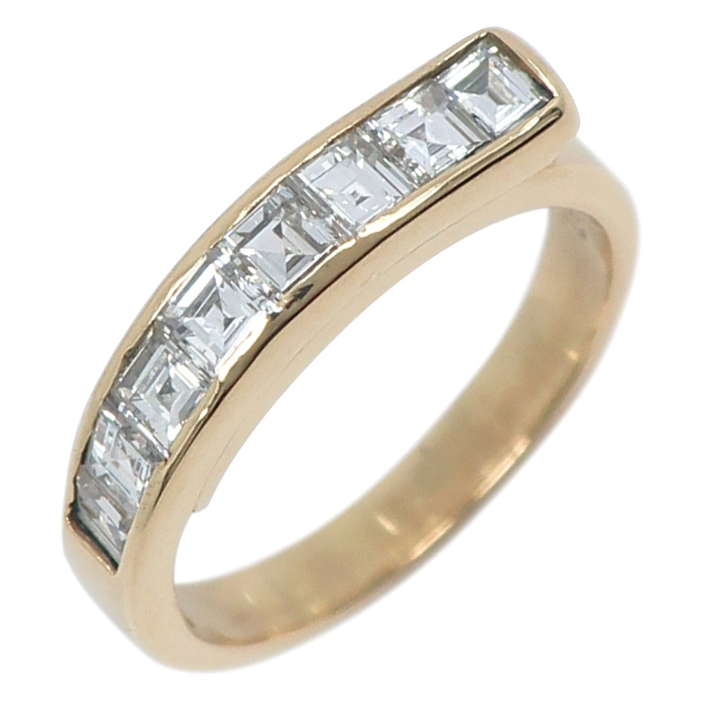 K18 Yellow Gold Diamond Ring 8.5