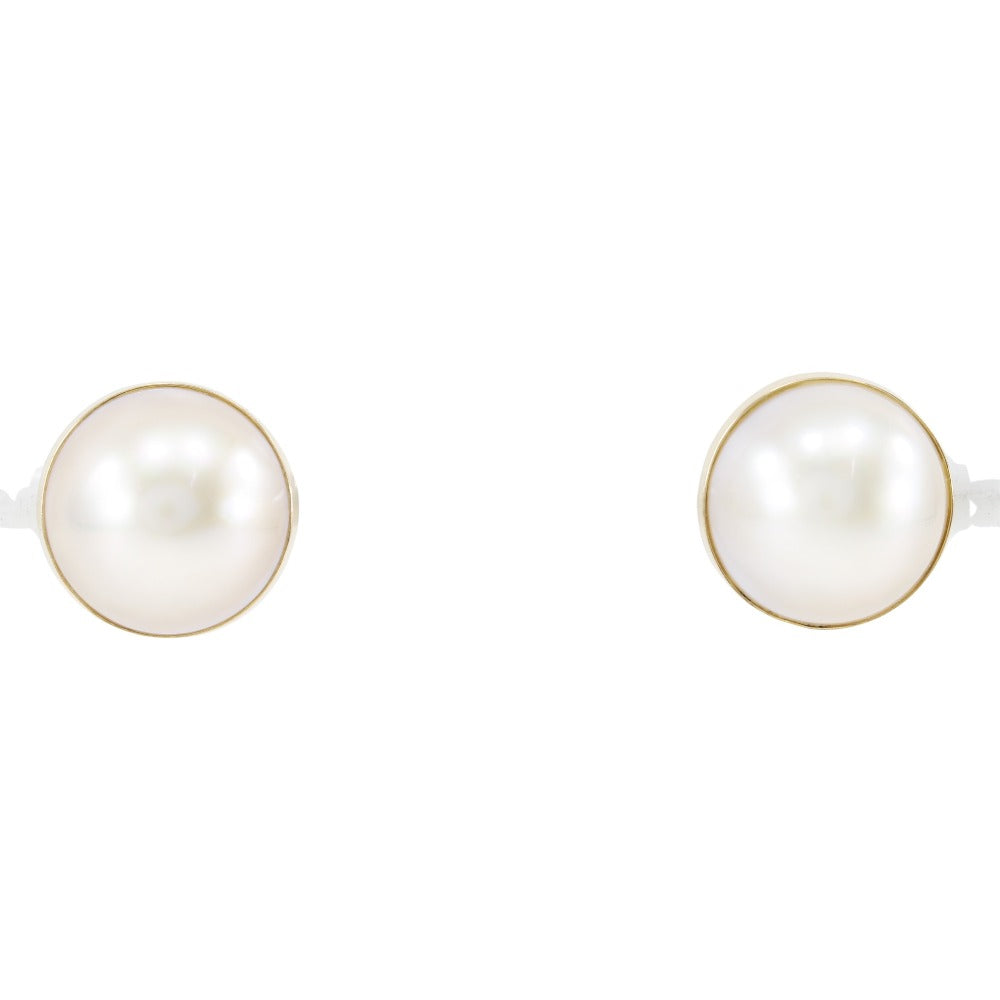 K18 Gold Pearl Earrings