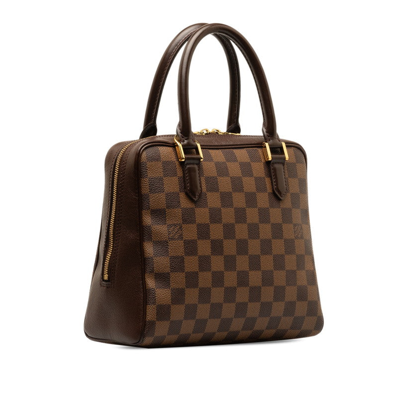 Louis Vuitton Damier Ebene Brera Handbag Canvas N51150 in Good condition