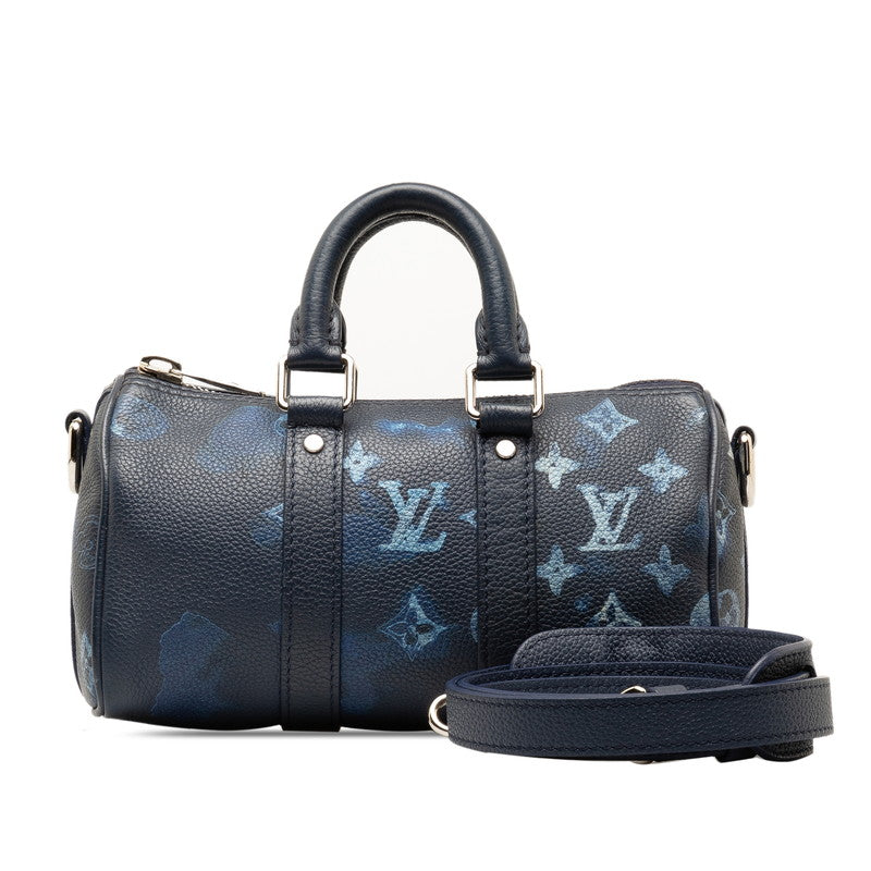 Louis Vuitton  Monogram Watercolor Keepall Bandouliere XS Canvas Travel Bag M57844 in Good condition