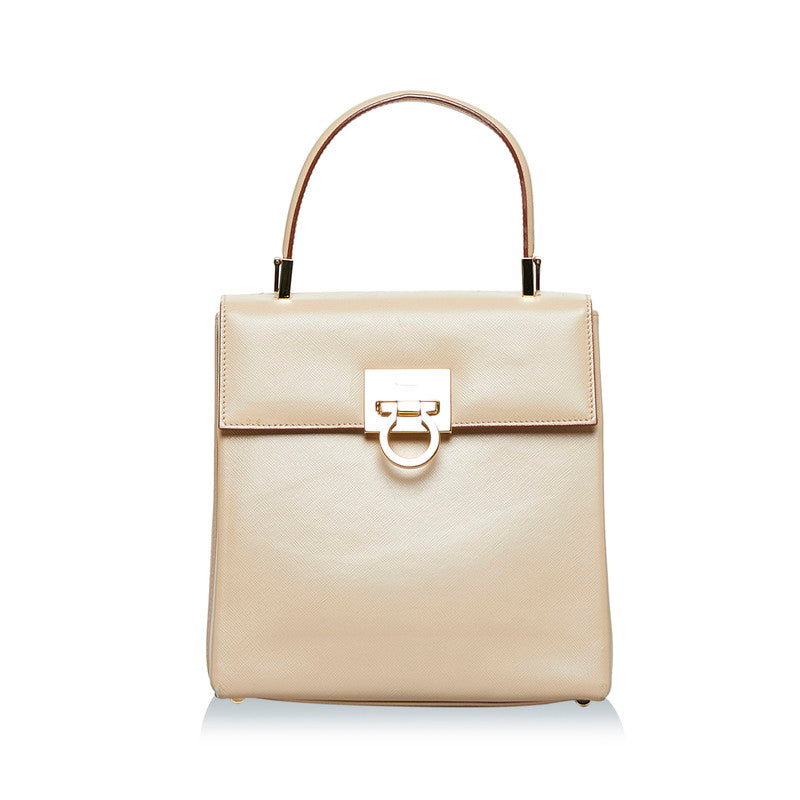 Gancini Leather Handbag AQ-21 0160