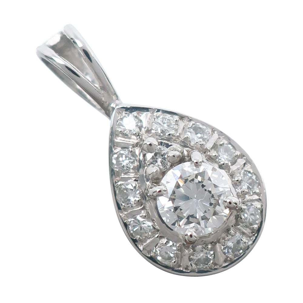 Platinum Diamond Pendant Top