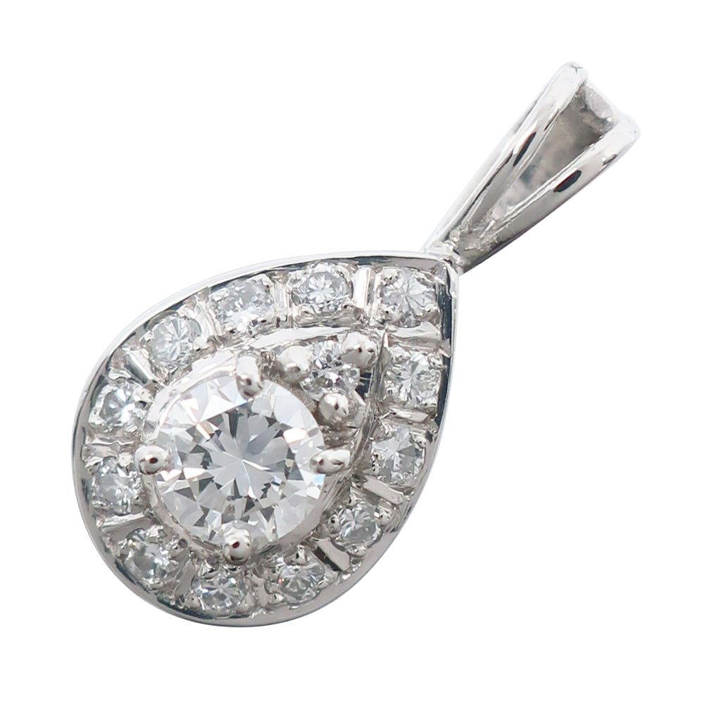 Platinum Diamond Pendant Top