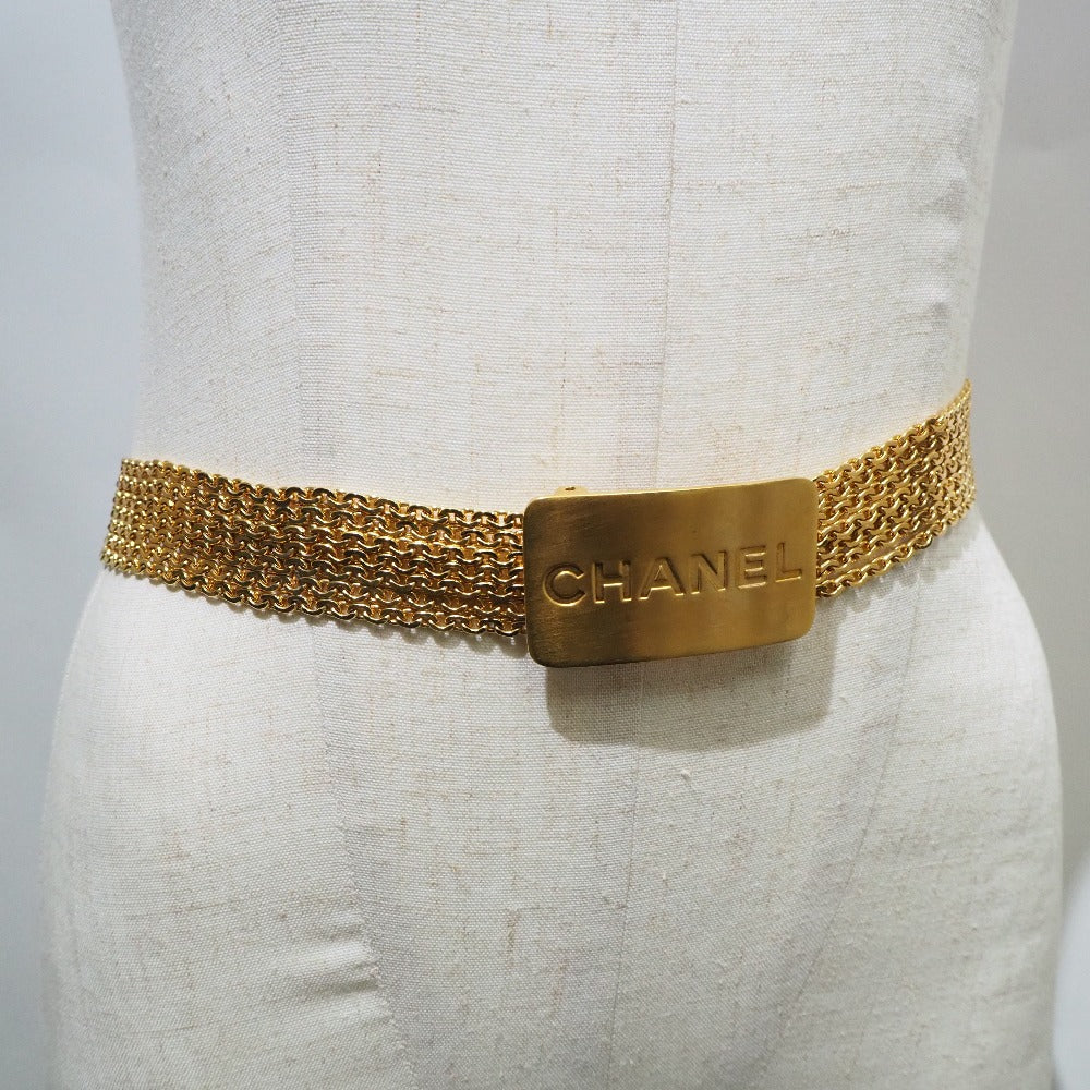 Chanel Gold Plated Chain Belt A07689