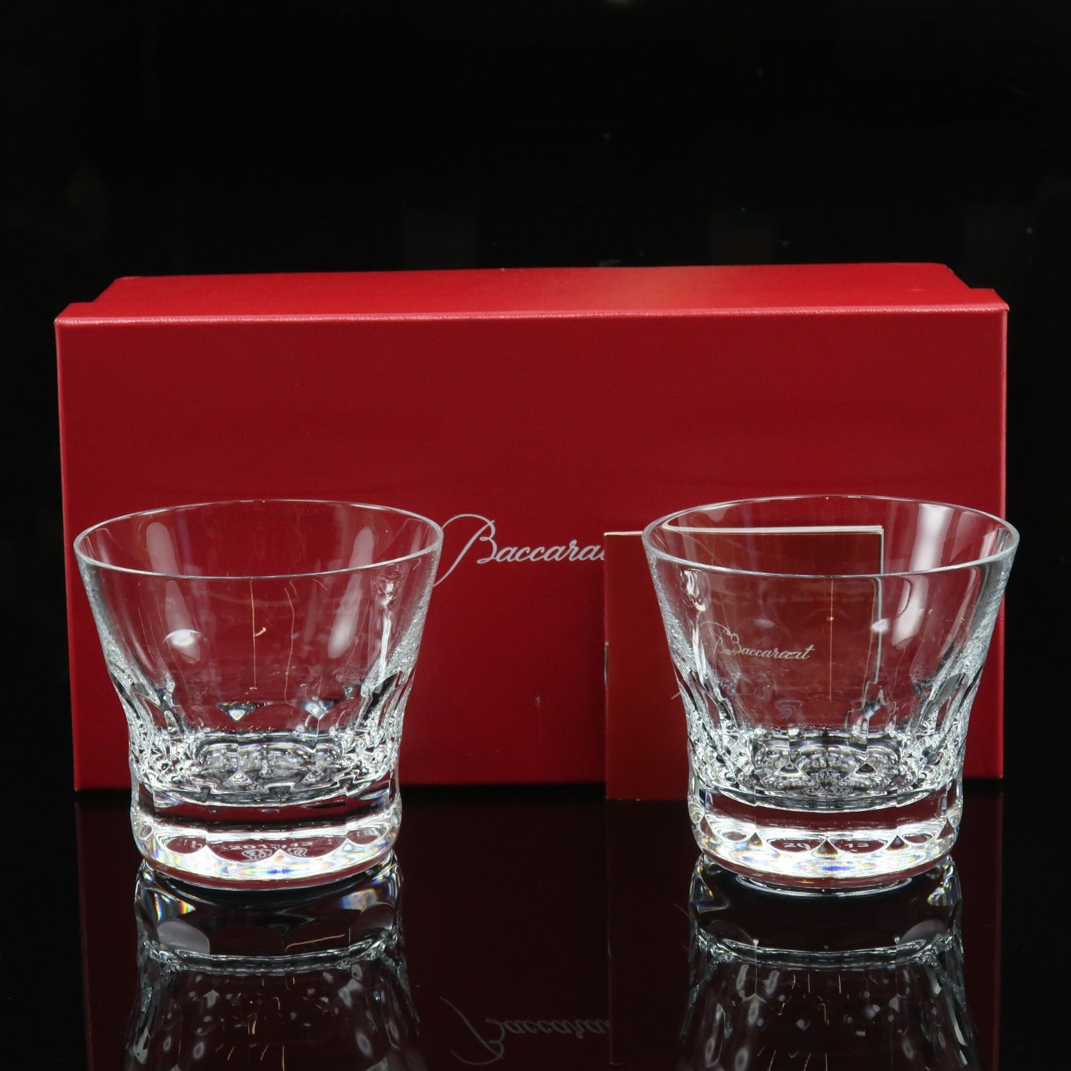 Baccarat BIBA Crystal Tumblers Set of 2