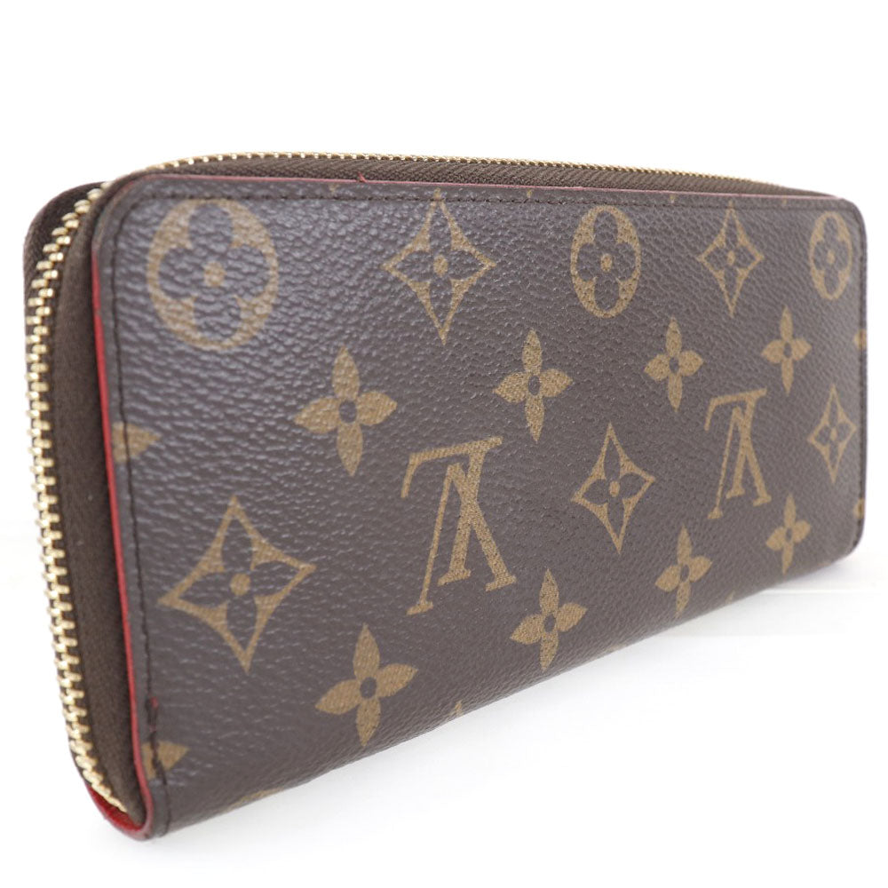 Louis Vuitton Clemence Wallet Canvas Long Wallet M60742 in Very Good Condition