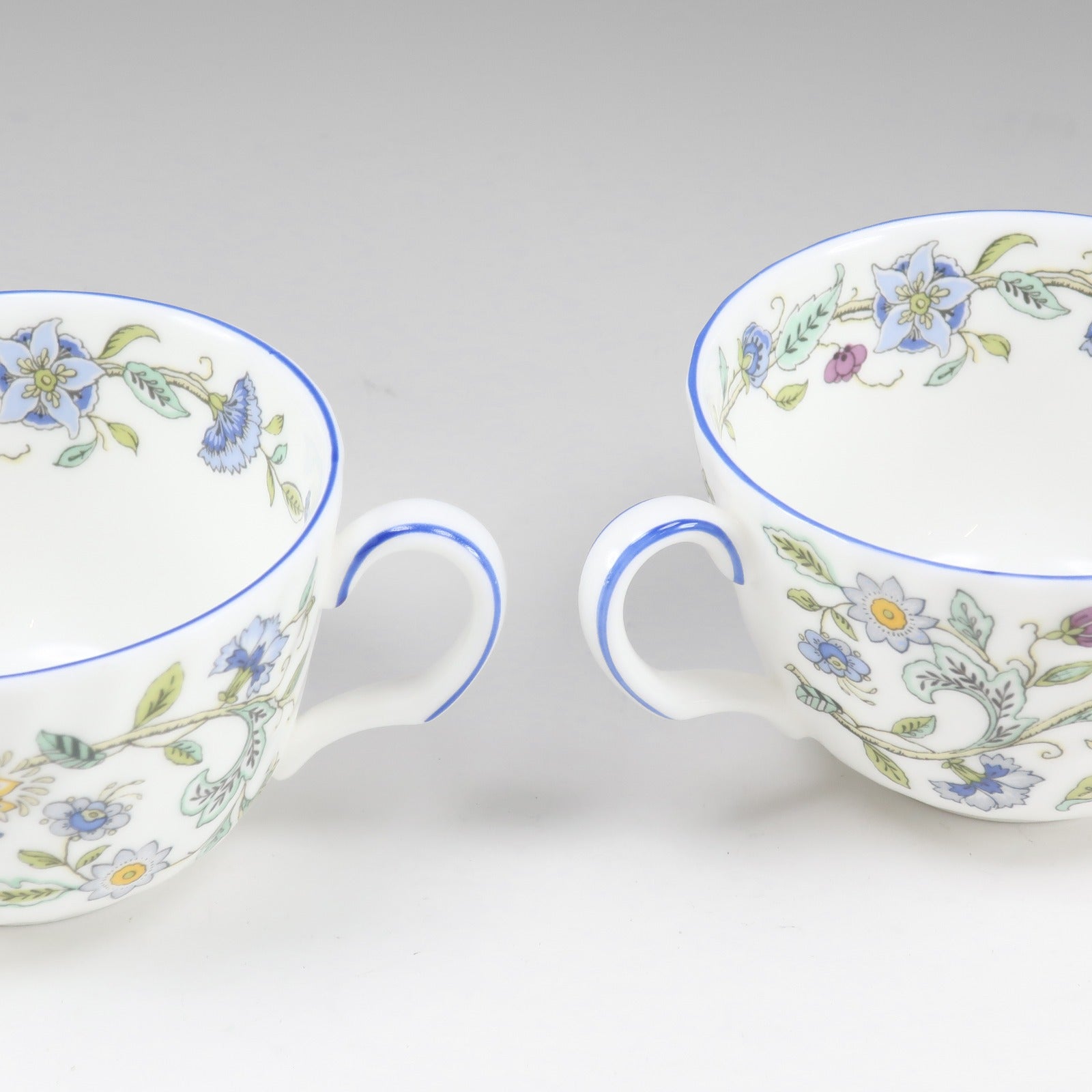 Minton Haddon Hall Blue Porcelain Cup & Saucer