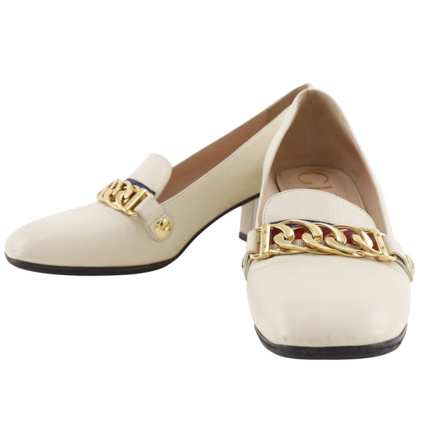 Gucci Sylvie Leather Pumps