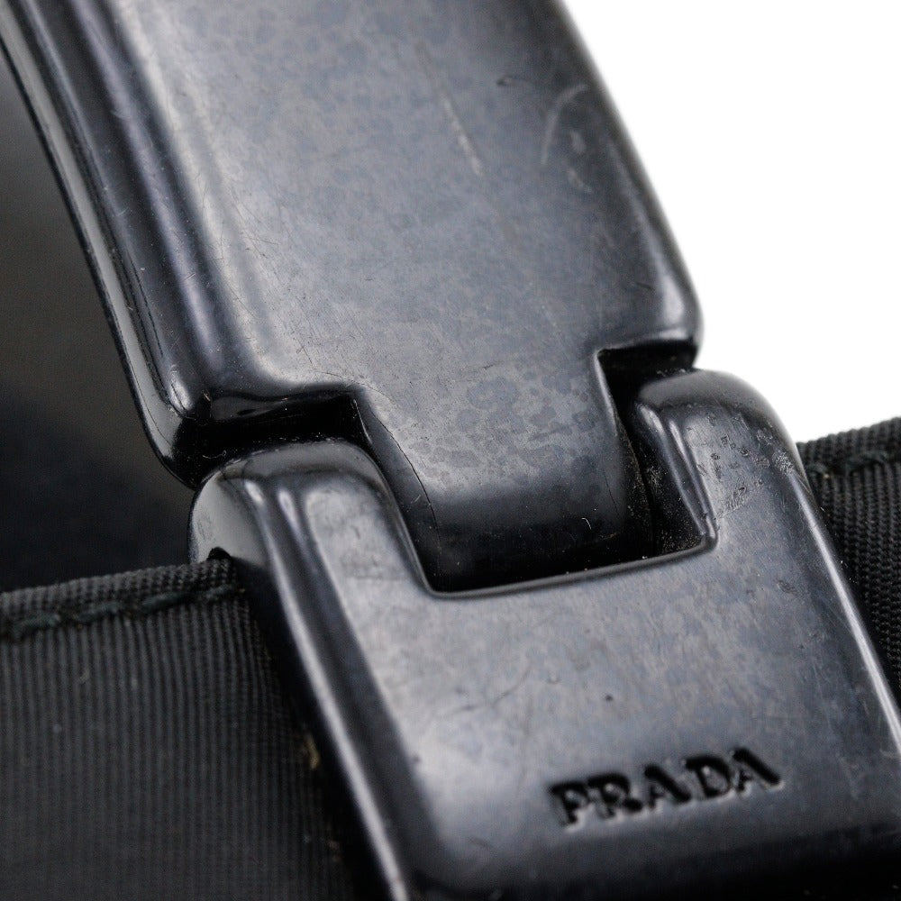 Prada Nylon Handbag Black Made in Italy